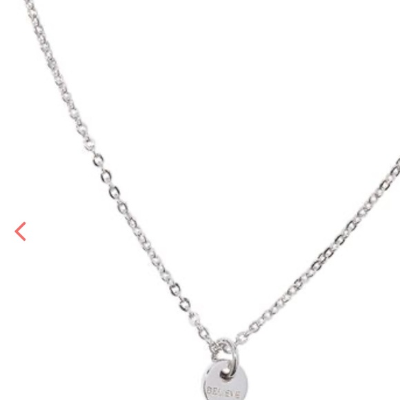 NEW- THE GIVING KEYS Mini Key Necklace Silver - Picture 3 of 7